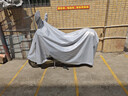 車(chē)麗友電瓶車(chē)防曬防雨罩車(chē)頭加大加寬夏季電動(dòng)車(chē)防雨擋風(fēng)加厚折疊牛津布 量子灰【晴雨兩用 拒水牛津布 縫線(xiàn)壓膠】 5XL【1.8-2.1米帶后備箱/摩托】 曬單實(shí)拍圖