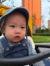 優(yōu)衣庫嬰幼兒寶寶燈芯絨背帶褲/長褲休閑褲子25新款484973 67 海藍(lán)色 100 曬單實拍圖