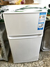 海爾（Haier）88升小冰箱冰箱雙開(kāi)門(mén)小戶(hù)型迷你家用租房宿舍辦公室節能省電BCD-88GHTMZ0WV家電國家補貼15% 曬單實(shí)拍圖