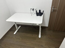宜家（IKEA）【限時(shí)包郵】 BOLLSIDAN波席當辦公桌電競桌辦公寫(xiě)字電動(dòng)升降桌 白色桌120x70cm 曬單實(shí)拍圖