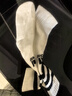 阿迪達斯 （adidas）男女 配件系列 3S C SPW CRW 3P 運動(dòng)襪 HT3458 S碼 曬單實(shí)拍圖