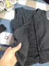皮爾卡丹（pierre cardin）100%桑蠶絲背心男士?jì)却┵N身保暖真絲棉馬夾手工蠶絲棉襖內膽馬甲 深灰    拉鏈 XL XL(建議130-145斤) 曬單實(shí)拍圖
