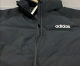 阿迪達斯 （adidas）男子冬季通勤保暖上衣戶(hù)外運動(dòng)休閑70%鴨絨羽絨服 L碼 曬單實(shí)拍圖