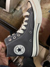 匡威（Converse）CONVERSE匡威1970S秋冬新品運(yùn)動(dòng)男女休閑板鞋錫器深灰灰色A17905C A17905C 40 曬單實(shí)拍圖