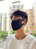 卡爾美（KELME）防曬口罩面罩男女夏季冰絲騎行透氣薄款防紫外線(xiàn)遮陽(yáng)護臉?lè )缐m口罩 曬單實(shí)拍圖