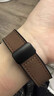 優(yōu)束適用Apple watch S11表帶s10瘋馬紋真皮新款蘋(píng)果手表S9磁吸折疊扣ultra2高級感布藝潮流個(gè)性SE3代 【深咖】強力磁吸-折疊金屬扣-瘋馬紋 44/45/46/49表盤(pán)4~11代/ 曬單實(shí)拍圖
