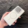 世詠（SHIYONG）適用iqoo13手機殼 vivoiqoo13保護套膚感強磁吸充電全包超薄磨砂硬殼防摔高級男女款 巖白色 曬單實(shí)拍圖