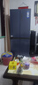 海爾（Haier）冰箱四開(kāi)門(mén)406升鮮派系列十字對開(kāi)門(mén)70CM寬冰箱變頻節能新一級大容量?jì)粑侗ｕr以舊換新補貼 406升星石藍+70厘米寬+精儲母嬰空間 曬單實(shí)拍圖