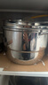 1號會(huì )員店（One's Member）加厚【一體成型鍋底】304不銹鋼蒸鍋三層湯鍋大容量10L不挑爐灶 曬單實(shí)拍圖