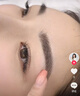 三資堂二叉眉筆彎頭迷灰棕 持久防水防汗野生眉初學(xué)新手易上手 送女友 曬單實(shí)拍圖