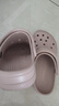 卡駱馳（CROCS）洞洞鞋貝雅男鞋女鞋輕便耐磨一腳蹬拖鞋休閑鞋|10126 礦石粉-6TY 36 /37(220mm) 曬單實(shí)拍圖
