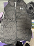 安德瑪男羽絨服馬甲秋冬季白鴨絨外套立領(lǐng)坎肩背心保暖防風(fēng)輕薄款時(shí)尚潮 黑色 XL 135-150斤 曬單實(shí)拍圖