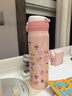 膳魔師（THERMOS）保溫杯女士?jì)和銛y可愛(ài)凱蒂貓系列水杯 JNL-502-KTCP 粉色 500ml 曬單實(shí)拍圖