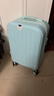 袋鼠（KANGAROO）多功能行李箱男女高顏值結實(shí)耐用學(xué)生旅行萬(wàn)向輪拉桿箱密碼鎖皮箱 薄荷綠【多功能加厚抗摔】 22英寸 【短途旅游】 曬單實(shí)拍圖