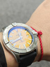 百年靈（BREITLING）【新品上市】復仇者自動(dòng)機械腕表42限量款黃色男士手表瑞士腕表 煙煤色牛皮表帶42-折疊扣 曬單實(shí)拍圖