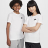耐克（NIKE）大童純棉休閑T恤男女童經(jīng)典刺繡FUTURA柔軟NIKE FZ5177 曬單實(shí)拍圖