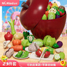 紐奇兒童水果切切樂(lè )玩具水果蔬菜仿真廚房寶寶過(guò)家家生日禮物男女孩 曬單實(shí)拍圖