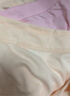 三槍【全棉高腰】女士?jì)妊澊蟠a短褲提臀透氣純色送媽媽女三角褲3條裝 曬單實(shí)拍圖