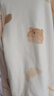 歡喜小熊嬰兒連體衣冬季夾棉保暖哈衣新生兒滿(mǎn)月服寶寶冬天連身爬服冬裝 曬單實(shí)拍圖
