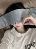 諄梧重力頭巾睡眠眼罩無(wú)感護眼儀放松按摩神器睡覺(jué)遮光助眠儀科技眼罩 冰島灰【舒緩壓力 松弛入眠】 曬單實(shí)拍圖