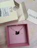 施華洛世奇（SWAROVSKI）【經(jīng)典爆款】SWAN 大號(hào)黑天鵝項(xiàng)鏈女送女友生日禮物女 曬單實(shí)拍圖