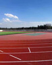 塑膠跑道羽毛球場(chǎng)施工地面地坪材料學(xué)校操場(chǎng)環(huán)保型地膠室內場(chǎng)地 預制型13mm 曬單實(shí)拍圖