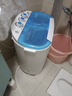 大黃鴨電器洗衣機(jī)半自動(dòng)雙桶雙缸家用小型迷你租房宿舍波輪脫水甩干雙杠省電老式強(qiáng)動(dòng)力易操作以舊換新 洗脫兩用丨抑菌除螨丨健康快洗丨節(jié)水省電 曬單實(shí)拍圖