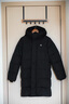 KOLON SPORT/可隆戶外羽絨服 男女同款防潑水長款連帽羽絨服 LUDJ5WNT18-BK 黑色 M 170/92A 曬單實拍圖