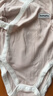 DOMIAMIA新生兒連體衣長(cháng)袖包屁衣親膚寶寶純綿嬰兒開(kāi)檔衣服0-6-12個(gè)月 霧茹粉-斜開(kāi)款 【彈柔親膚 7A抑菌】 59cm 曬單實(shí)拍圖