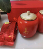 閩春韻中秋茶葉送禮盒金駿眉特級高檔提親婚訂婚伴手節禮物茗茶送家長(cháng)輩 禮贈知味人270g雙瓷罐 曬單實(shí)拍圖