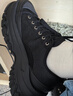 斐樂(lè )（FILA）女鞋帆布鞋LAVA胖胖底厚高底增鞋板鞋帆布鞋休閑鞋 黑-BK 37.5 曬單實(shí)拍圖