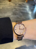 安普里奧·阿瑪尼（Emporio Armani）手表女士滿(mǎn)天星時(shí)尚鑲鉆高級感鋼帶皮帶石英表情人節禮物送女友 玫瑰金氣質(zhì)滿(mǎn)天星AR11223 曬單實(shí)拍圖