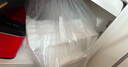 登比塑料袋背心袋超市購物袋透明加厚手提袋打包袋32*50cm100只 曬單實(shí)拍圖