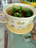 居宴陶瓷泡面碗帶蓋宿舍學(xué)生泡面杯帶手柄食堂打飯碗微波爐個(gè)人專(zhuān)用碗 雛菊小熊泡面碗【送勺子】 曬單實(shí)拍圖