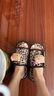 野獸派家居（tbh）三麗鷗Hello Kitty立體造型可調(diào)節(jié)拖鞋室內(nèi)可外穿家居鞋 38-39 曬單實拍圖