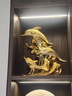PHTY電視柜擺件客廳輕奢高檔現代風(fēng)格歐式海豚陶瓷創(chuàng  )意擺設酒柜玄關(guān) 酒柜3件套(金葉+大天鵝+大海豚) 曬單實(shí)拍圖