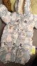 婧麒（JOYNCLEON）嬰兒衣服寶寶連體衣冬季加絨加厚夾棉款連帽哈衣保暖外出棉服 萌趣雪寶 100cm  【2-3歲建議體重15-17.5kg】 曬單實(shí)拍圖