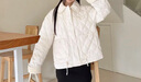 Teenie Weenie小熊女裝棉服冬季時(shí)尚簡(jiǎn)約休閑保暖外套韓系洋氣夾克 乳白色 S (160) 曬單實(shí)拍圖