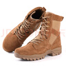 3515訓(xùn)練靴新式棕色作戰(zhàn)靴戶(hù)外沙漠靴反絨牛皮登山靴 42 棕色 曬單實(shí)拍圖