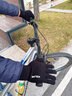 卡爾美（KELME）騎行手套男毛線(xiàn)手套冬季保暖手套防寒觸屏手套跑步運動(dòng)訓練 黑色  曬單實(shí)拍圖