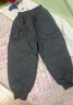 巴拉巴拉童裝兒童長(cháng)褲男童冬季羽絨褲保暖束腳褲舒適百搭褲子戶(hù)外 黑色90001-灰鴨絨 110 (充絨量29g） 曬單實(shí)拍圖