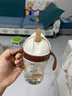 水杯吸管杯1-3歲大寶寶喝水杯直飲奶瓶PPSU牛奶杯300ml幼兒園學(xué)生 曬單實(shí)拍圖