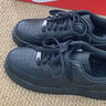 耐克（NIKE）官方男鞋AIR FORCE 1'07 AF1 黑色空軍一號(hào)運(yùn)動(dòng)鞋低幫休閑鞋板鞋  CW2288-001 40.5 曬單實(shí)拍圖