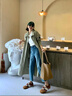 卓詩(shī)尼平底德訓鞋女2025秋冬季新款復古百搭串珠加絨休閑運動(dòng)鞋輕便女鞋 黃棕色 37 曬單實(shí)拍圖