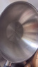 雙立人（ZWILLING）不銹鋼炒鍋抗黃無(wú)涂層電磁爐通用SILVER 銀光系列家用炒菜鍋30cm 曬單實(shí)拍圖