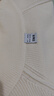 森馬（Semir）針織衫男高領(lǐng)毛衫情侶款開(kāi)衫外套可內搭秋季上衣純色101524106204 曬單實(shí)拍圖