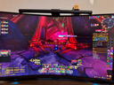 三星（SAMSUNG）玄龍騎士G8 32英寸 MiniLED 4K 電競曲面 HDR2000 高刷游戲 G7 臺式筆記本外接 擴展屏 電腦顯示器 4K 165Hz G75NB S32BG754NC 官 曬單實(shí)拍圖