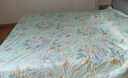 富安娜家紡床上四件套純棉 100%全棉床單 雙人加大床品 被套230*229cm 曬單實拍圖