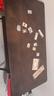 家逸實(shí)木折疊書(shū)桌學(xué)生家用電腦桌學(xué)習桌書(shū)房辦公桌子胡桃色100cm 曬單實(shí)拍圖