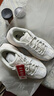 卡帕（Kappa）白色運動(dòng)鞋女鞋秋冬新款增高老爹鞋女士休閑小白鞋子女 白灰色 39 曬單實(shí)拍圖